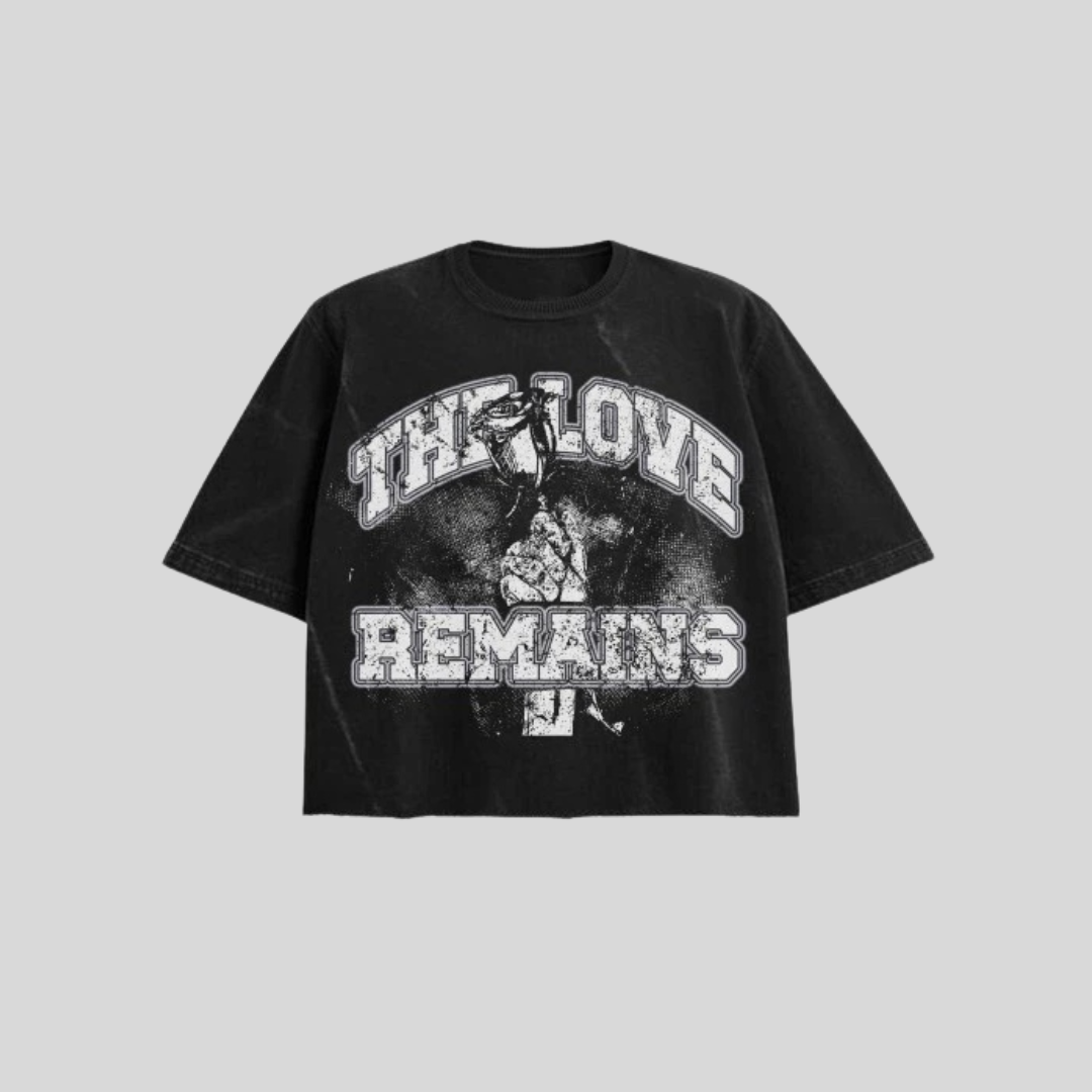 LOVE REMAINS TEE